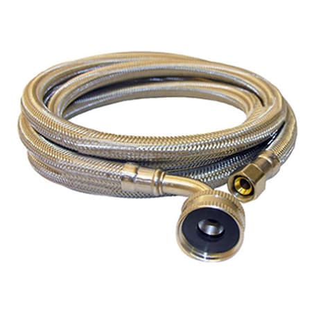 Larsen Supply Co 10-0979 Stainless Steel Dishwasher Connector - 0.38 x 0.75 x 72 in. 139442